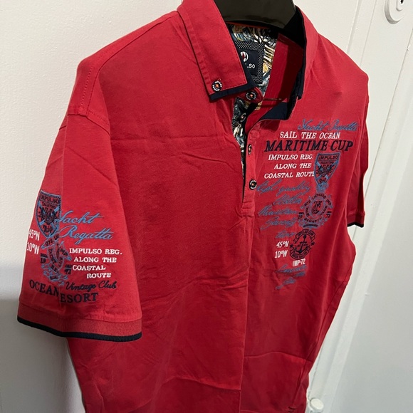 IMPULSO ITALY VINTAGE shirt cotton MEN LIKE NEW - Picture 4 of 11